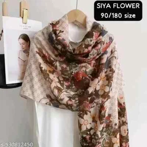 "Trendy Multicolor Women’s Scarf - Free Size for All Occasions" - Picture 1 of 1