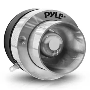 Pyle 100W 1.0" Voice Coil Titanium Dome Tweeter - 4-Ohm Car Tweeter - Silver - Picture 1 of 7