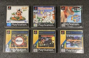 Sony PlayStation 1 Video Game Bundle X 6 - Motorhead, Judge Dredd, Buggy & More - Picture 1 of 3