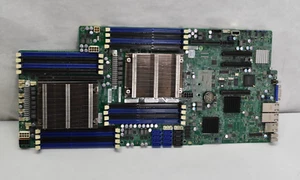 Supermicro X9DRFF-7TG+ Server Motherboard with 2x Intel Xeon E5-2620 V2 Hex - Picture 1 of 7
