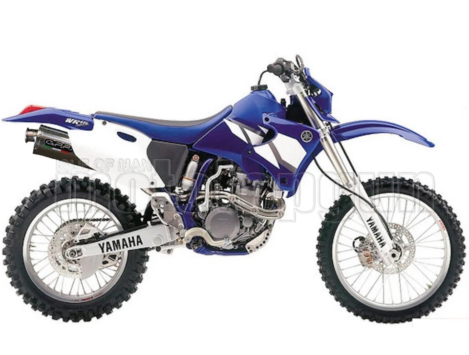 gpr exhaust hom trioval yamaha wr 400 f 1998 98 1999 99 - Image 1 of 1