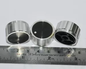 10pcs. Vintage Japan Aluminum Volume Control KNOB 23mm. x 13mm. audio DIY part - Picture 1 of 12