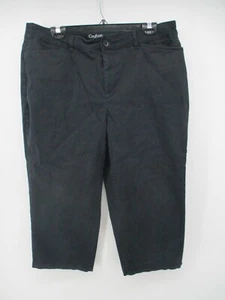 Croft & Barrow Classic Fit Stretch 14 Slash Pocket Capri Pants - Picture 1 of 12