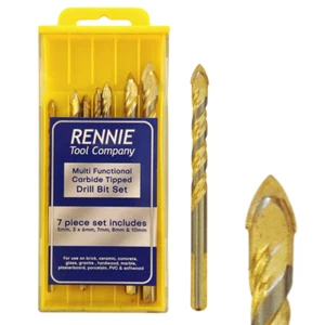 Multi-Material Fliesenbohrer Bits Set für Keramik Porzellan Granit Marmor Mauerwerk - Bild 1 von 6