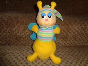 1984 HASBRO PLAYSKOOL 11" PLUSH LIGHT-UP PRESCHOOL BABY GLOBUG BUTTERFLY TOY - Picture 1 of 5