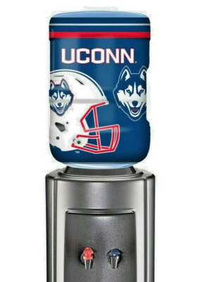 Cubierta del enfriador de agua del tanque de propano de la Universidad de Connecticut con licencia NCAA 5 galones Foto 1 de 4