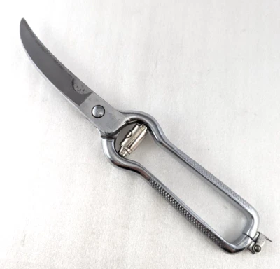Hoffritz Chrome Poultry Shears Locking Scissors Germany - Image 1 of 4