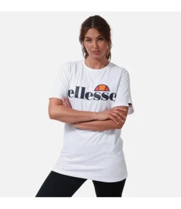 Ellesse White Ladies T Shirt Uk 8 - Picture 1 of 8