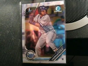 2019 BOWMAN CHROME RAYS RONALDO HERNANDEZ 1ST BOWMAN CARD #BCP-146 - Picture 1 of 3