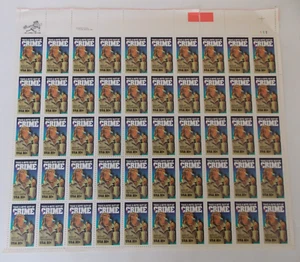 McGruff Take a Bite Out Crime (1984) Mint Sheet 20 cent Postage Stamps 50 stamps - Picture 1 of 5