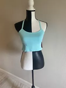 New Puma Women’s Teal Sports Bra Size Large - Picture 1 of 4