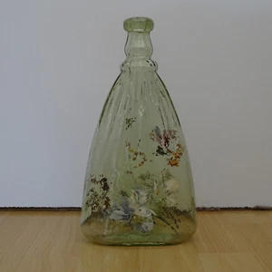 WALDGLAS: FLASCHE - GRÜNLICHES GLAS CA. 1700 / 1820 - Bild 1 von 6