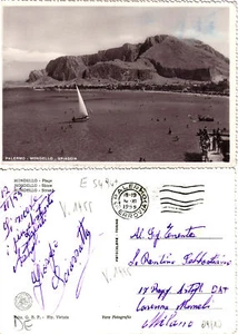 Cartolina d'epoca - PALERMO MONDELLO -SPIAGGIA - Imagen 1 de 1