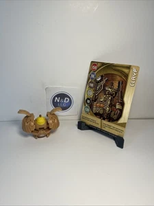 Bakugan Clayf B2 Tan Subterra 700G New Vestroia Legendary Soldier With Card RARE - Picture 1 of 12