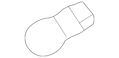 Original Ford 2005-2024 Ford - Bombilla de lámpara trasera 6E5Z-13466-AC Foto 1 de 3