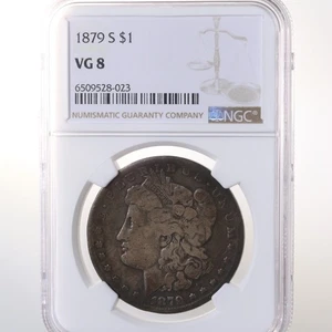 1879-S Morgan $1 NGC Certified VG 8 Rev Of 78 - Picture 1 of 2