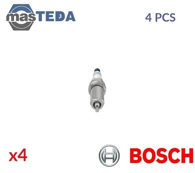 0 242 140 566 ENGINE SPARK PLUG SET PLUGS BOSCH 4PCS FOR LAND ROVER - Image 1 of 4