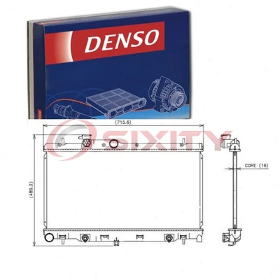 Radiador DENSO 221-3601 para CU2331 8012331 45111-AE00A 431490 3100 2331 te Foto 1 de 4