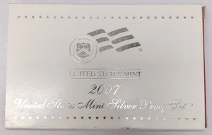 2007 S Silver Proof Set 10 Coin in Original Government Packaging - Picture 1 of 9