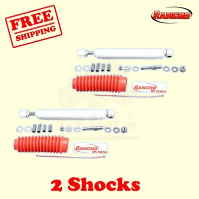 RS5000 Rear 1.5" Lift Shocks for GMC R-1500 2WD 87 Kit 2 Rancho Foto 1 de 3