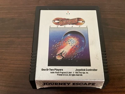 Journey Escape by Data Age, Atari 2600, 1982 Authentic, Cartridge Only, Tested. - Image 1 of 4
