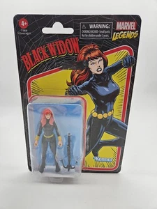 HASBRO Kenner Marvel Legends RETRO 3.75” THE BLACK WIDOW MOC - Picture 1 of 3