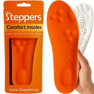 Steppers Komfort Boosting Massage Orthesen Einlegesohlen für Ferse & Plantarfasziitis - Bild 1 von 15