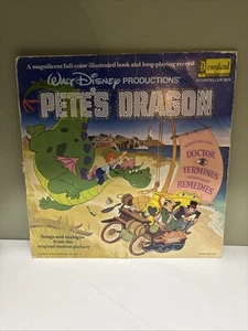 DISNEYLAND RECORDS #3618 PETE'S DRAGON BOOK & RECORD 12''LP - Picture 1 of 3
