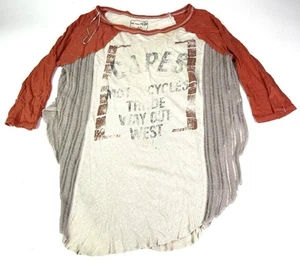 Free People Shirt Pretty Melody Baseball Women's Size S - Picture 1 of 11