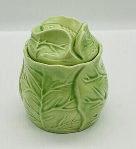 Cabbage Themed Sugar Bowl. Pre Owned - Picture 1 of 5
