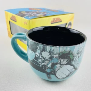 My Hero Academia Soup Mug with Spoon Unused 591ml Funky Funimation Manga Bowl - Picture 1 of 17