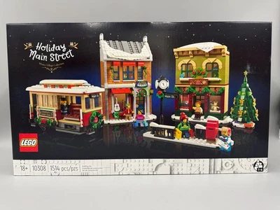 Lego Icons: Winter Village Collection: Holiday Main Street, 10308 NEW, Sealed - Image 1 of 4