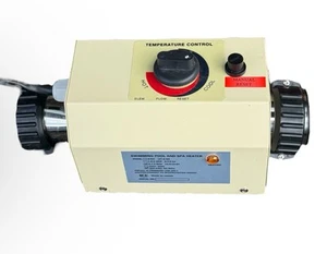 Elektrische Schwimmbadheizung SPA Wasserbadheizung Thermostat Heizung 3KW 220V - Bild 1 von 10