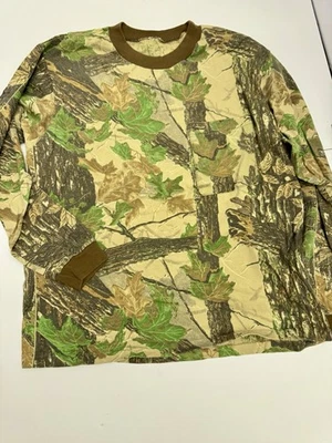 Camisa camuflada manga larga Real Tree manga larga pequeña mediana? Usado Excelente Foto 1 de 4