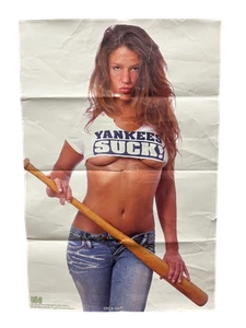 Vintage "Yankees Suck!" Boston Hardcore Poster - Bild 1 von 1