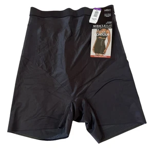 Miraclesuit Womens 2XL Black Core Countour Bike Shorts Shapewear Extra Firm NEW - Picture 1 of 10