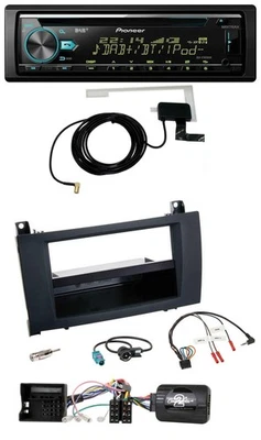 Pioneer MP3 Lenkrad CD USB DAB Autoradio für Mercedes SLK R171 2004-2011 - Bild 1 von 4