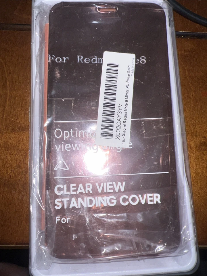 Funda Xiaomi Redmi Note 8 Espejo Pu Oro Rosa 272A Foto 1 de 1