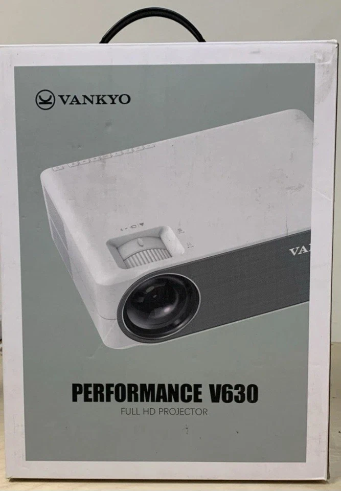 VANKYO Performance V630 Full HD 1080P Projector 300" LED Projector Home Business - Image 1 of 1
