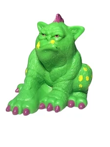 Vintage 1991 Garbeast Sacchetto della spazzatura mazzo cane verde mostro 2" Galoob Figura LGTI - Foto 1 di 10