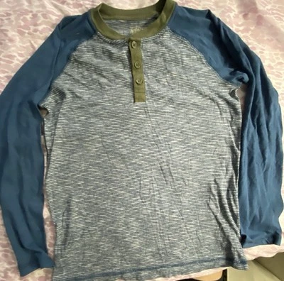 Faded Glory Boys Long Sleeve Shirt Size L 10-12 - Image 1 of 3