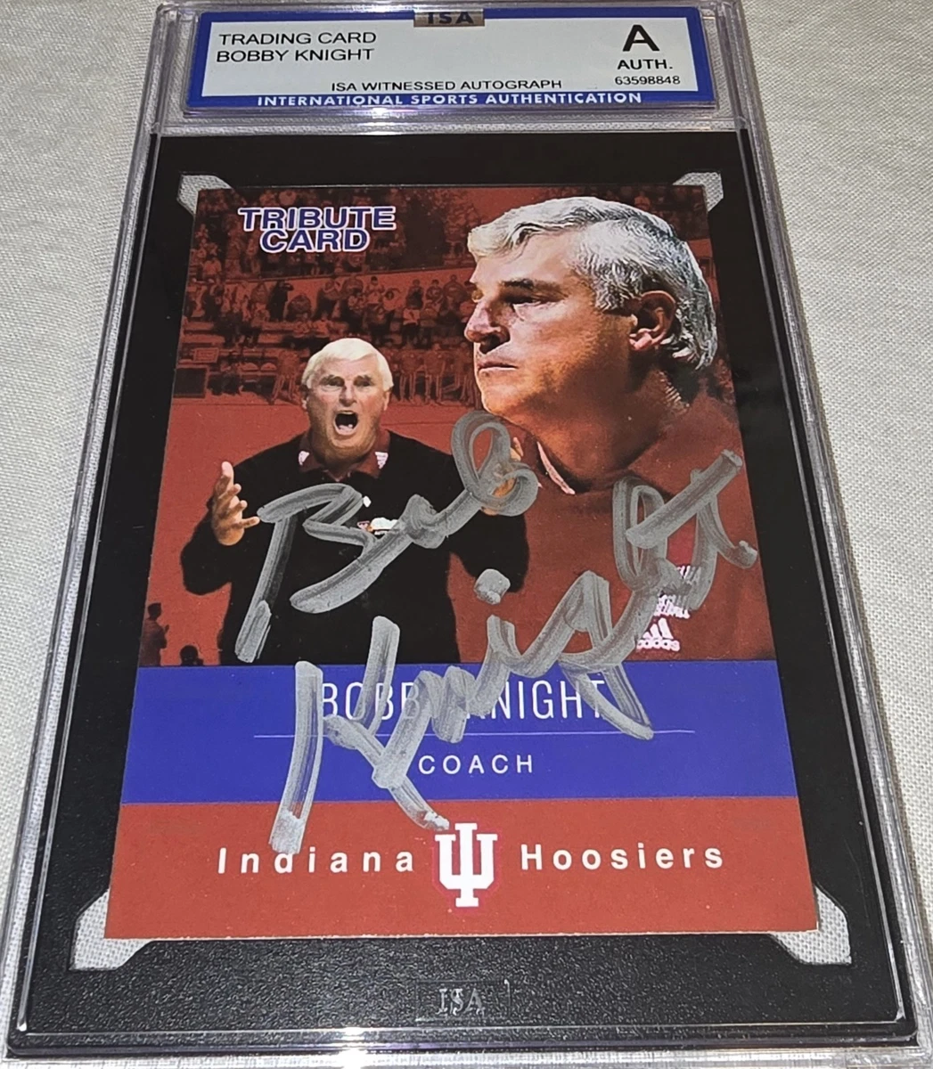 Bob Knight NCAA Autographed Items products for sale | eBay