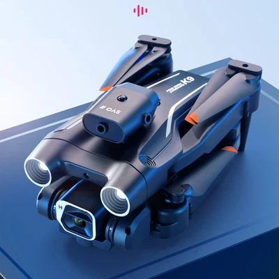 Foldable Drone RC Quadcopter With 4K HD Dual Camera 150 Degree Adjustment 4 OH - Image 1 of 4