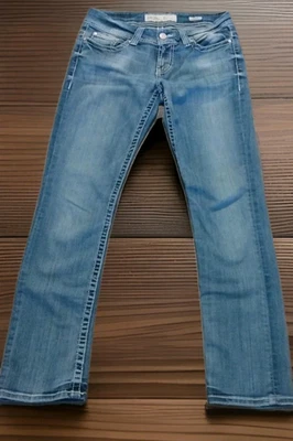 BKE Jeans Womens Payton Mid-Rise Bootcut Jeans 28R-31 1/2 Thick Stitch Western - Image 1 of 4