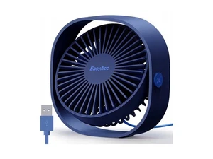 EasyAcc Ventilador de Mesa USB, 3 Velocidades, Silencioso, Potente, Portátil - Imagen 1 de 1