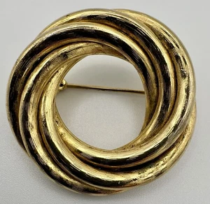 Broche vintage grande/DİOR grande 1942 W. Alemania chapado en oro BB16 - Imagen 1 de 4