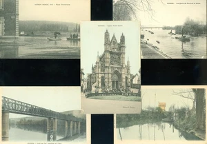 5 POSTCARDS - VERNON, FRANCE - Picture 1 of 1