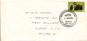 1966 Back To Braidwood - Commemorative postmark on cover APM2250 - Picture 1 of 2