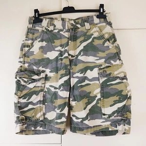 Carhartt Camouflage Camo Rugged Cargo Combat Shorts Relaxed Fit Heavy Cotton W32 - Picture 1 of 6