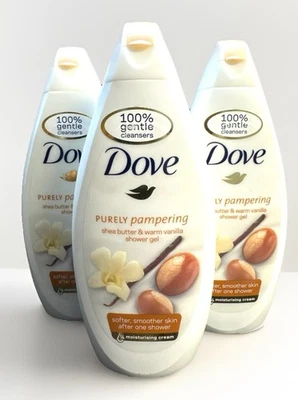 3 dove purely pampering shea butter  warm vanilla moisturizing cream 16.9oz - Image 1 of 2